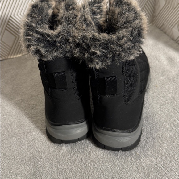 Ryka Brisk boots women’s size 8.5 Black Fur-Lined Winter snow Boots - Picture 4 of 11